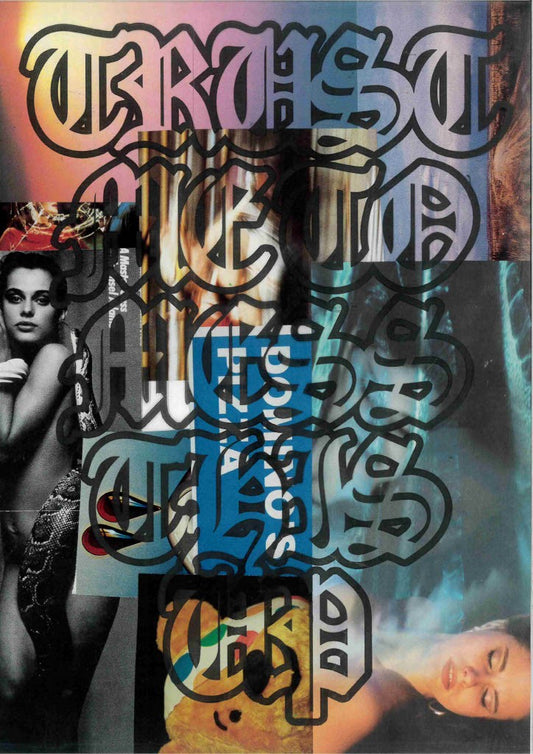 *LIMITED EDITION* - "TRUST ME TO  MESS THIS UP" PRINTS (A3)